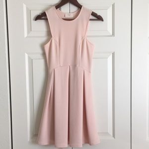 Blush colored dress